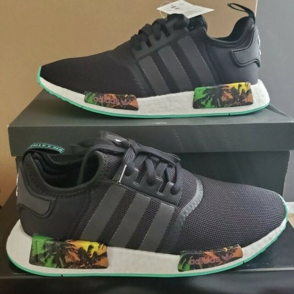 NEW AUTHENTIC ADIDAS ORIGINALS NMD_R1 J "PALM TREE - Picture 6 of 6